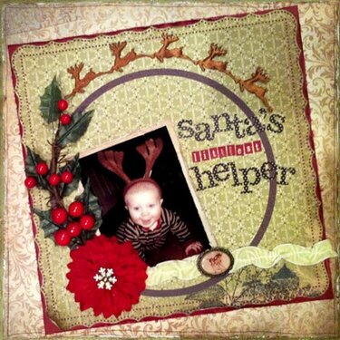 Santa&#039;s Littlest Helper **Swirlydoos Kit Club***