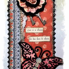 ~Blue Fern Studios~ Butterfly Tag