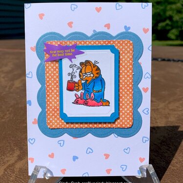 Garfield card