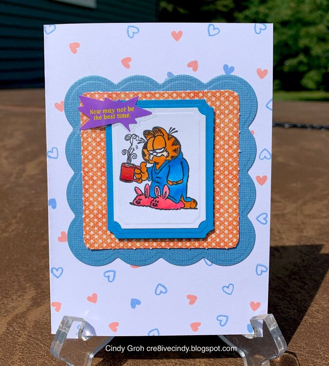 Garfield card