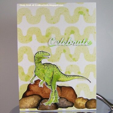 Dino Celebrate card