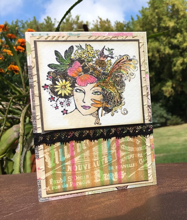 Madame Dragonfly card