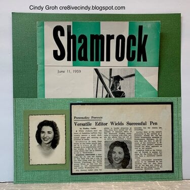 Shamrock Newspaper Detroit 1959