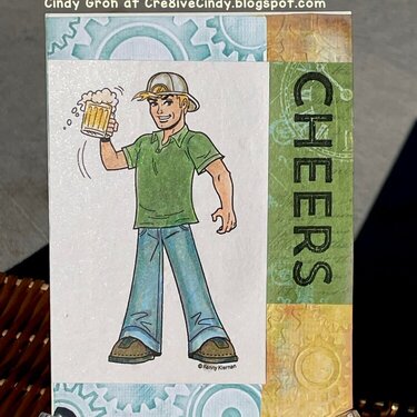 Cheers Masculine Card