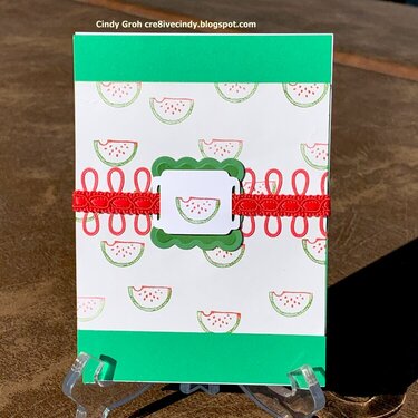 Watermelon Card