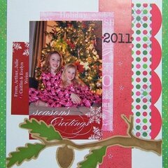 2011 Christmas Card Layout
