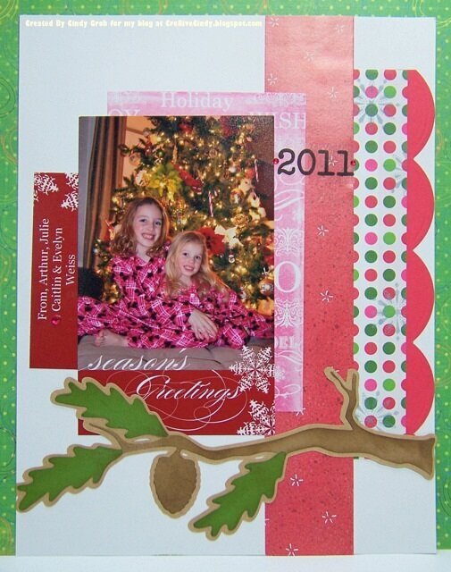2011 Christmas Card Layout