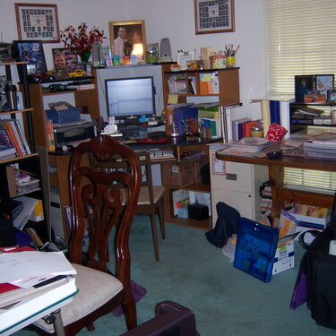 Right side of room - before