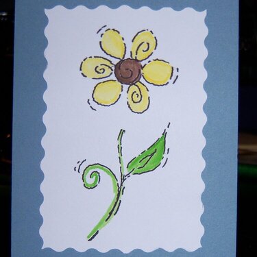 Flower Card