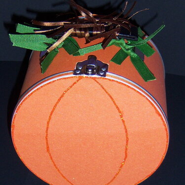 Altered Round Lunchbox - Top View