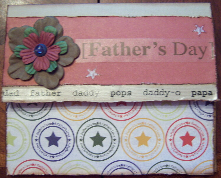 Father&#039;s Day pocket card