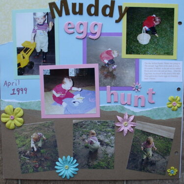 Muddy Egg Hunt