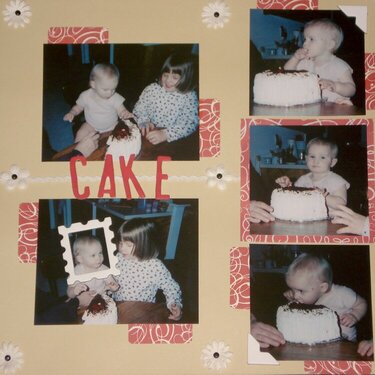 1st b-day/cake - right side