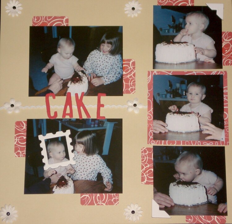 1st b-day/cake - right side