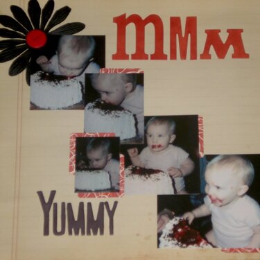 MMM...yummy (1st b-day)