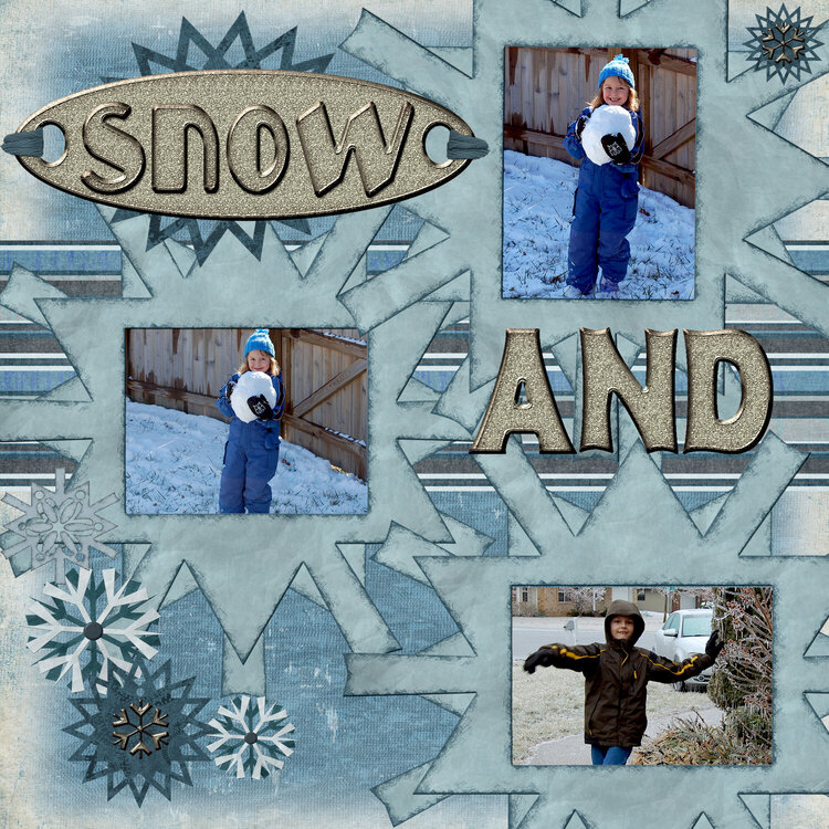 Snow &amp; Ice 2-Page Layout--Left side