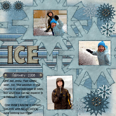 Snow &amp; Ice 2-Page Layout--Right side