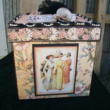 Altered A Ladies&#039; Diary Box