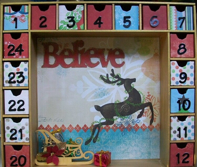 &quot;Believe&quot; Advent Calendar