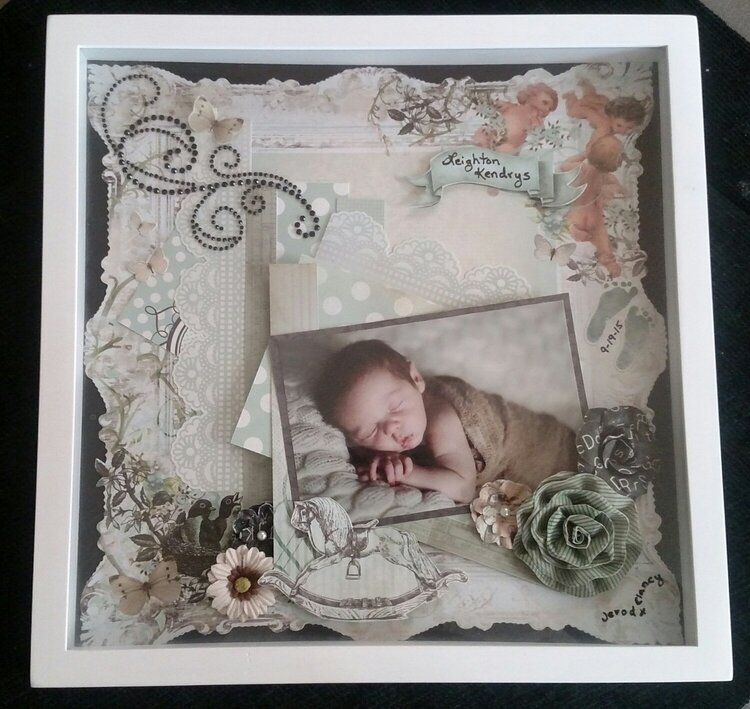 Bundle of Joy Shadowbox