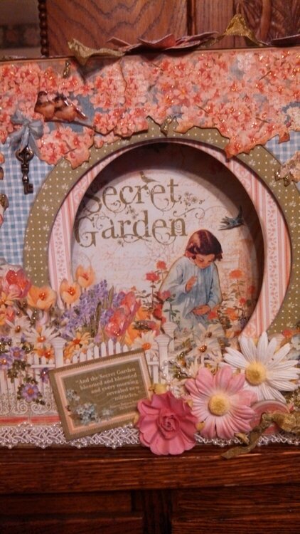 Secret Garden Shadowbox