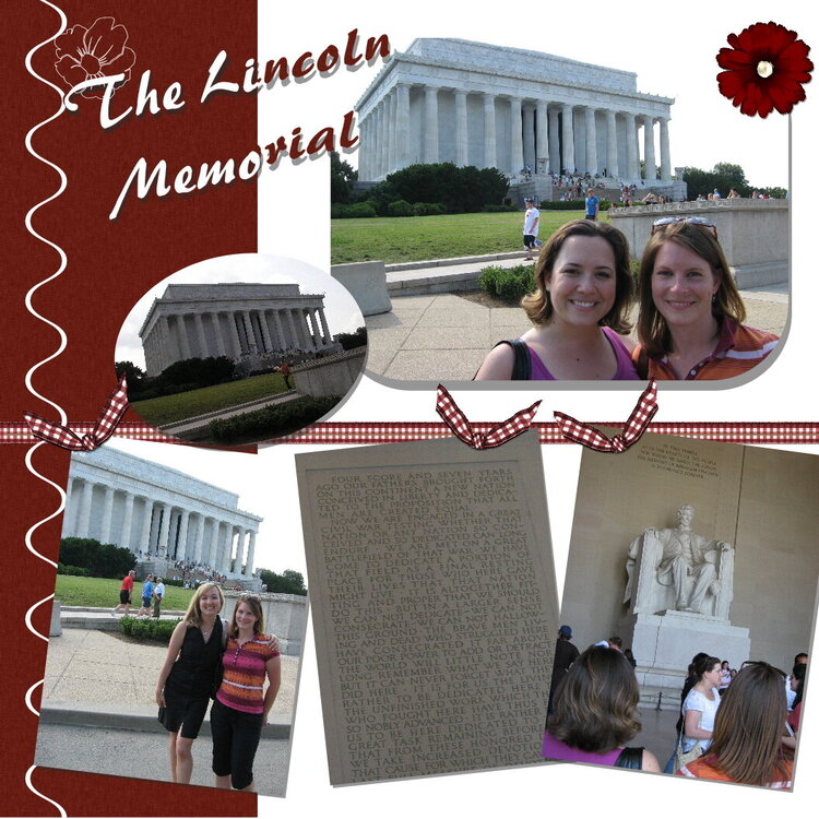 The Lincoln Memorial part one