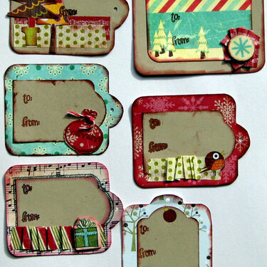 Christmas Tags #1