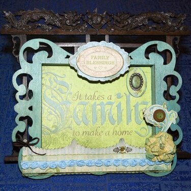 Family Blessings Shadowbox