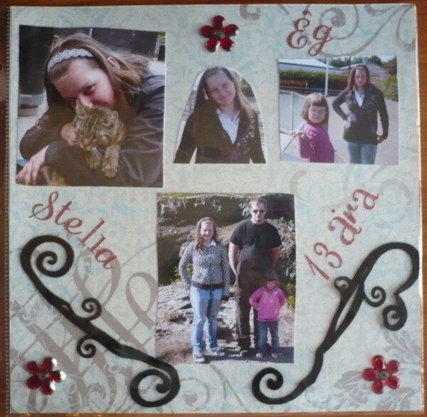 Page made by my stepdaughter