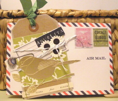 Vintage Envelope Card