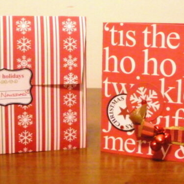 Red &amp; Gold X-Mas Card