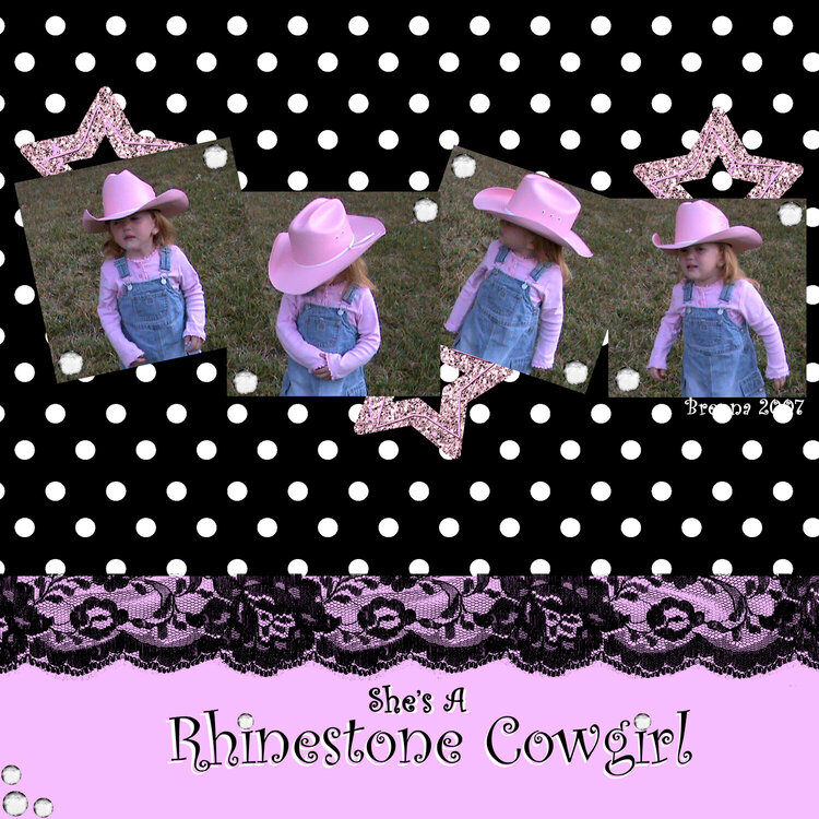 She&#039;s  A Rhinestone Cowboy