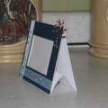 Homemade picture holder.