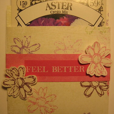 Card - Feel Better - Aster Seeds - Front &#039;08
