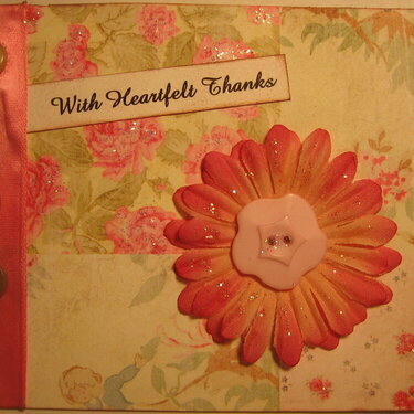 Card - With Heartfelt Thanks &#039;08