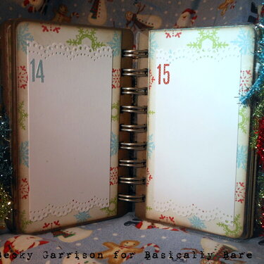Basically Bare and Xyron Mini &#039;25 Gifts of December 2012&#039; Album / Diary