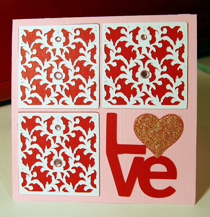 February Card Challenge - theme, colors and product