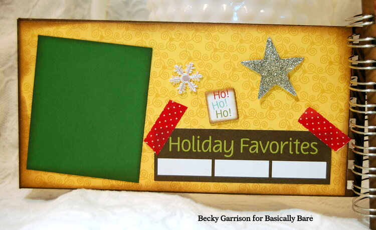 Basically Bare / Bella Blvd Blog Hop &#039;Christmas Fun&#039; Mini Album Page 6