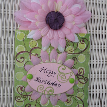 Card - Birthday Garden 1 - Front