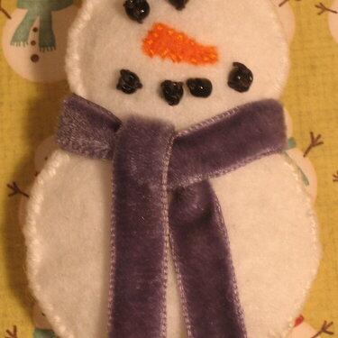Snowman 1 Pin