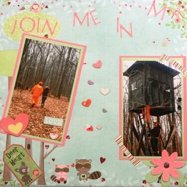 Join me in my new deerstand page 1
