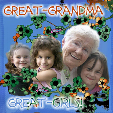 great-grandma, great-girls