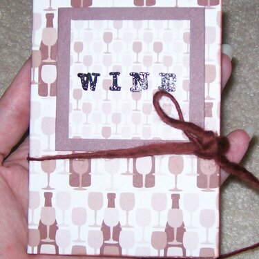 Wine Notebook