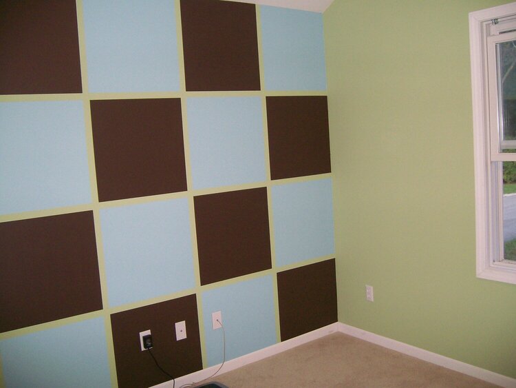 nursery painted