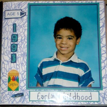 Zach&#039;s School Pictures - Early Childhood