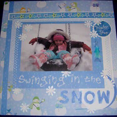 Swinging in the Snow