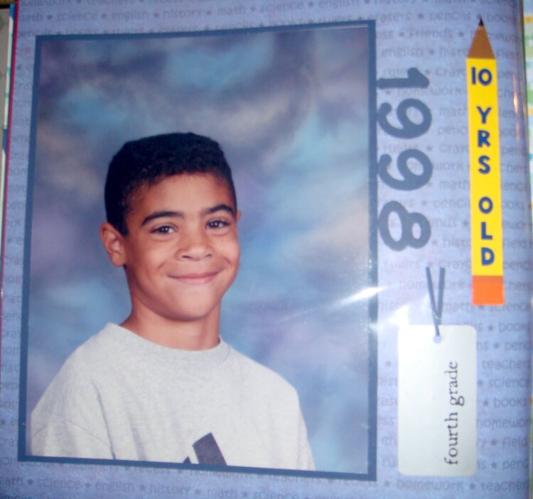 Zach&#039;s School Pictures - 4th grade