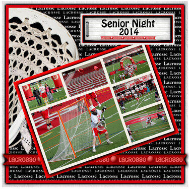 Senior Night Lacrosse 2014
