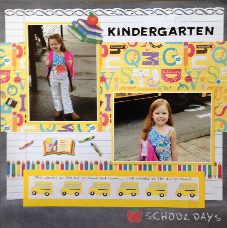 Emily&#039;s First day of Kindergarten