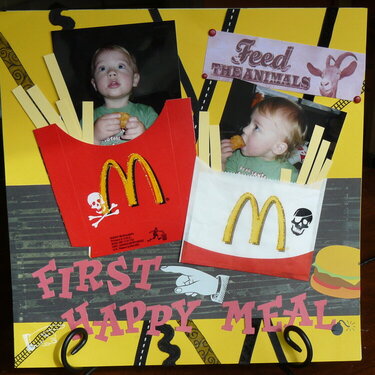 a FIRST happy meal